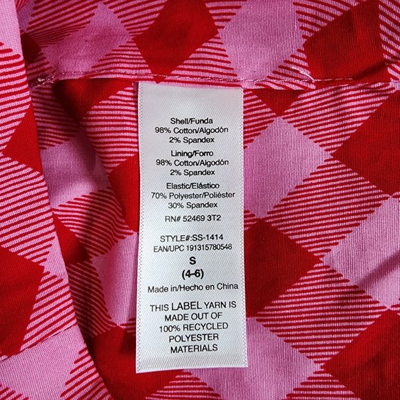 NWT Scoop Women's Square Neck Fitted Poplin Crop Top Size S - Picture 9 of 10